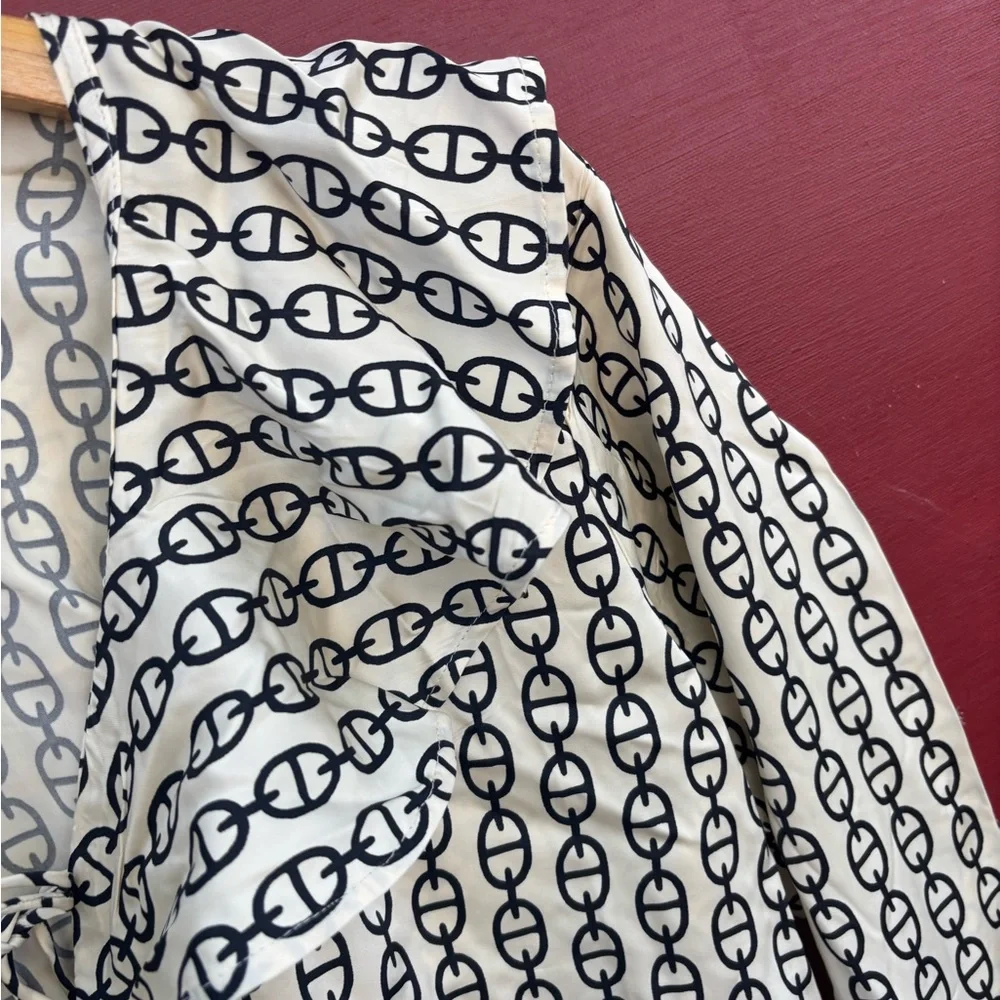 J Crew Goldie Top in Chain Print NWT